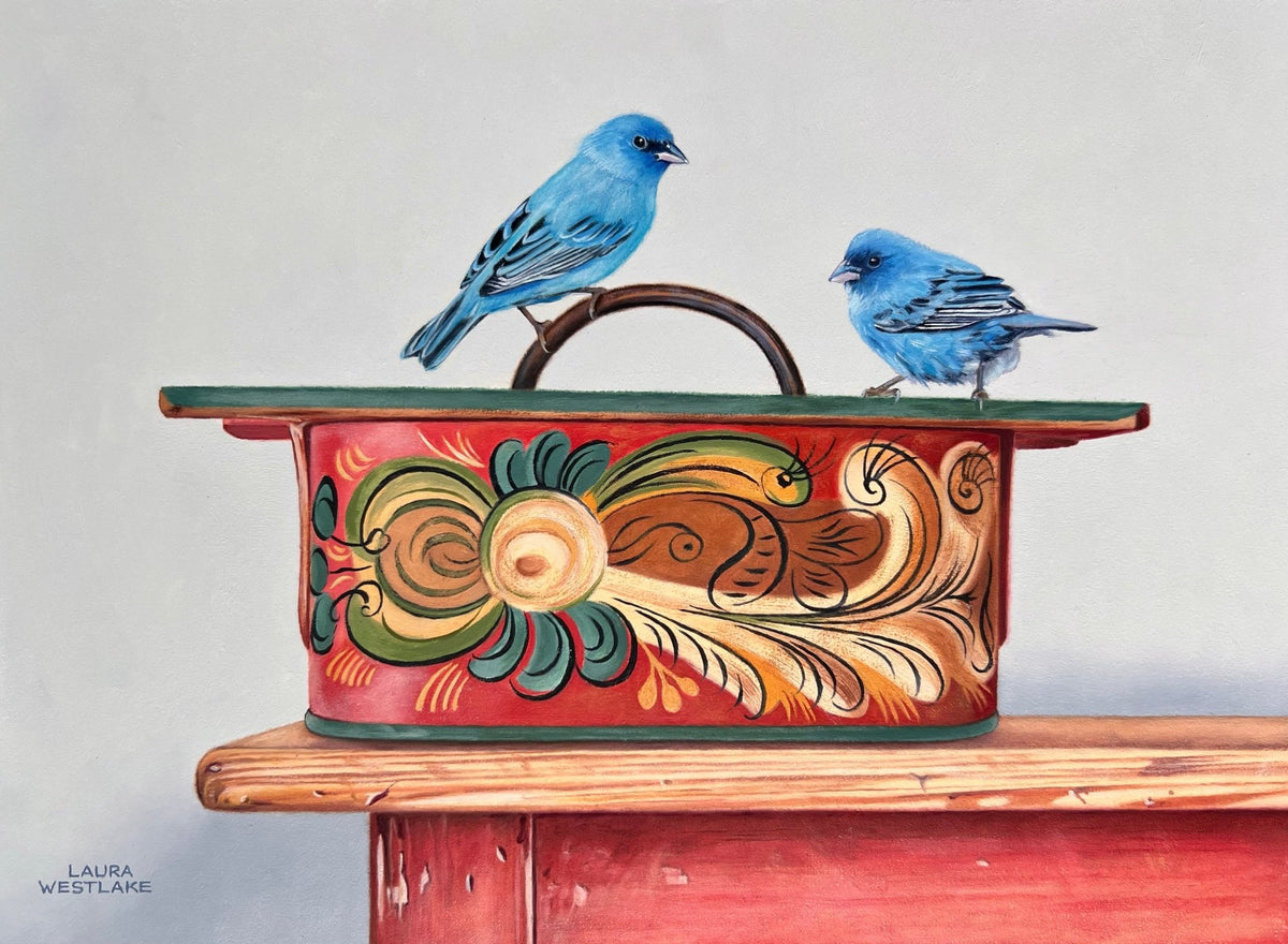 Among Old Treasures | Laura Westlake | Oil | Sage Creek Gallery