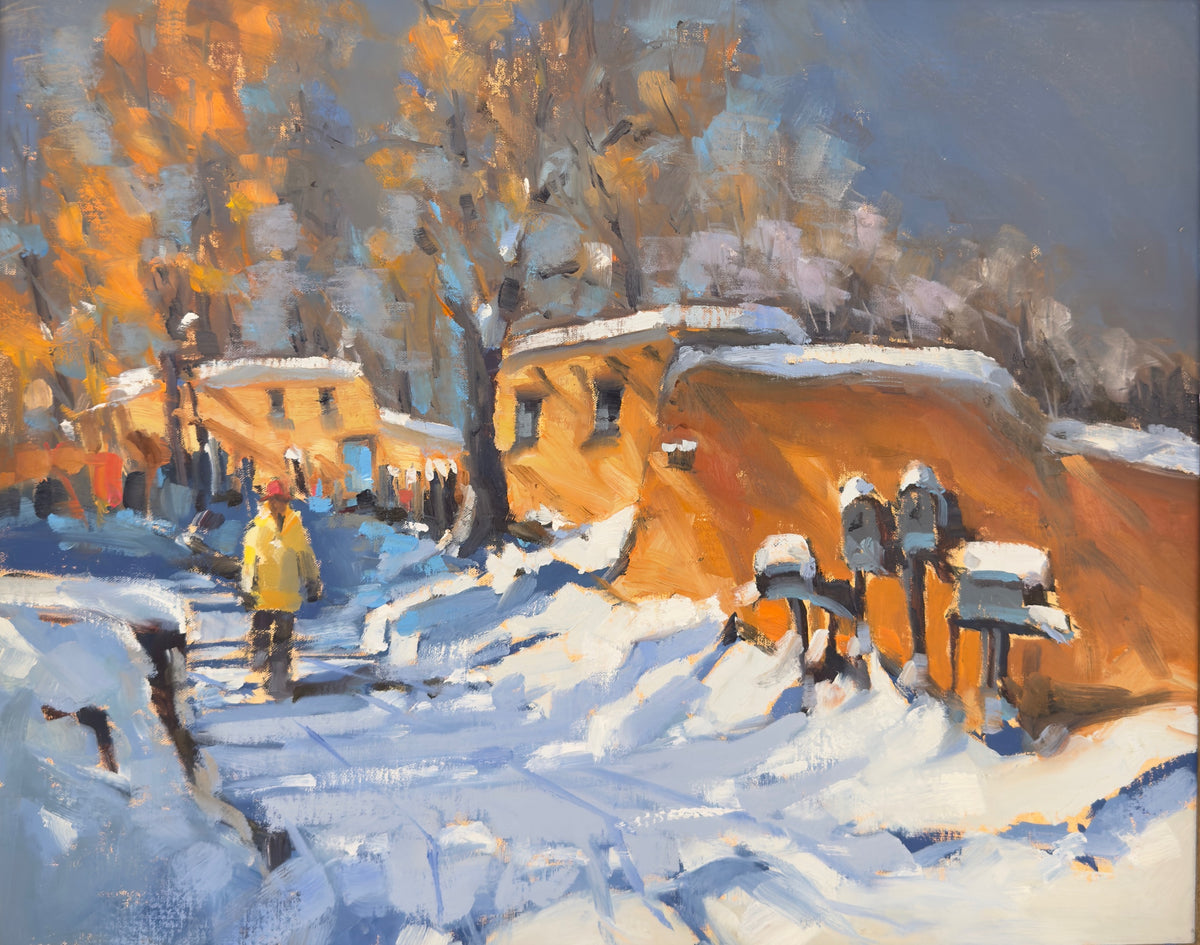 New Year's Day | Donald Weber | Oil | Sage Creek Gallery