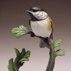 Black Capped Chickadee (Edition of 75) by Eugene Morelli | Bronze | Sage Creek Gallery