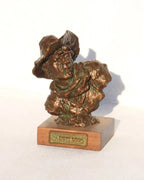 A Dirty Dog (Open Edition) by Scott Rogers | Bronze | Sage Creek Gallery | Closeup