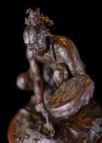 Cheyenne Drum Painter (Edition of 30) by Scott Rogers | Bronze | Sage Creek Gallery | Image 2