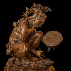 Cheyenne Drum Painter (Large) (Edition of 30) by Scott Rogers | Bronze | Sage Creek Gallery | Image 2