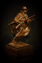Against all Odds (Edition of 30) by Scott Rogers | Bronze | Sage Creek Gallery | Closeup