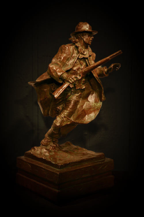 Against all Odds (Edition of 30) by Scott Rogers | Bronze | Sage Creek Gallery | Closeup