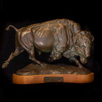 American Bison (Edition of 30) by Scott Rogers | Bronze | Sage Creek Gallery