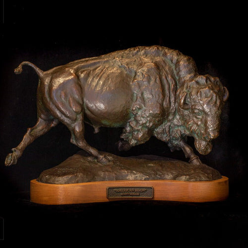 American Bison (Edition of 30) by Scott Rogers | Bronze | Sage Creek Gallery