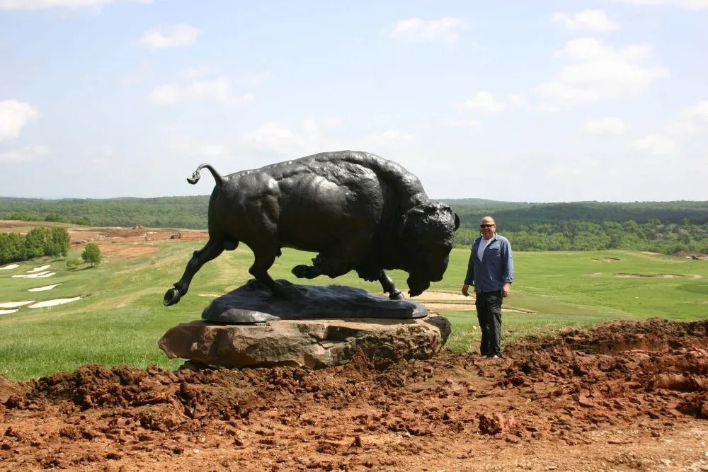 American Bison (Edition of 10) by Scott Rogers | Bronze | Sage Creek Gallery | Image 2