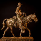 American Cowboy (Edition of 30) by Scott Rogers | Bronze | Sage Creek Gallery | Image 1