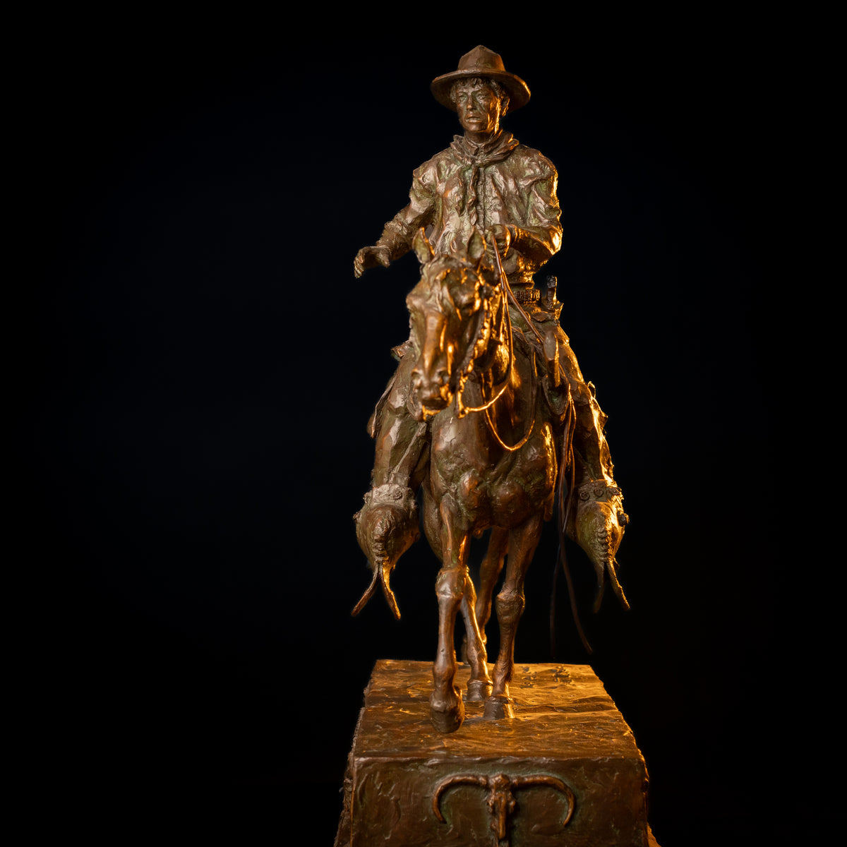 American Cowboy (Edition of 30) by Scott Rogers | Bronze | Sage Creek Gallery | Image 3