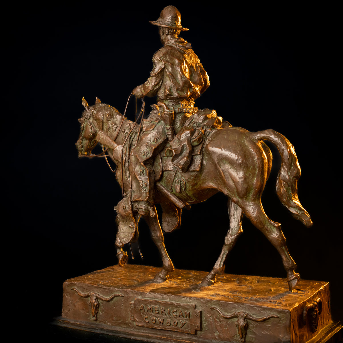 American Cowboy (Edition of 30) by Scott Rogers | Bronze | Sage Creek Gallery | Image 5
