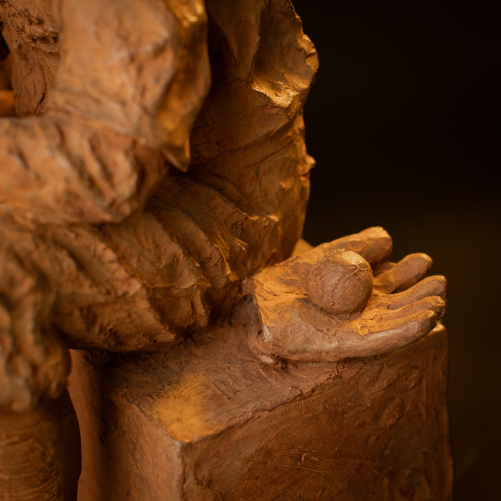 Babe & Lou (Maquette Size) (Edition of 30) by Scott Rogers | Bronze | Sage Creek Gallery | Image 14