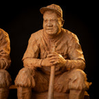 Babe & Lou (Maquette Size) (Edition of 30) by Scott Rogers | Bronze | Sage Creek Gallery  Image 2