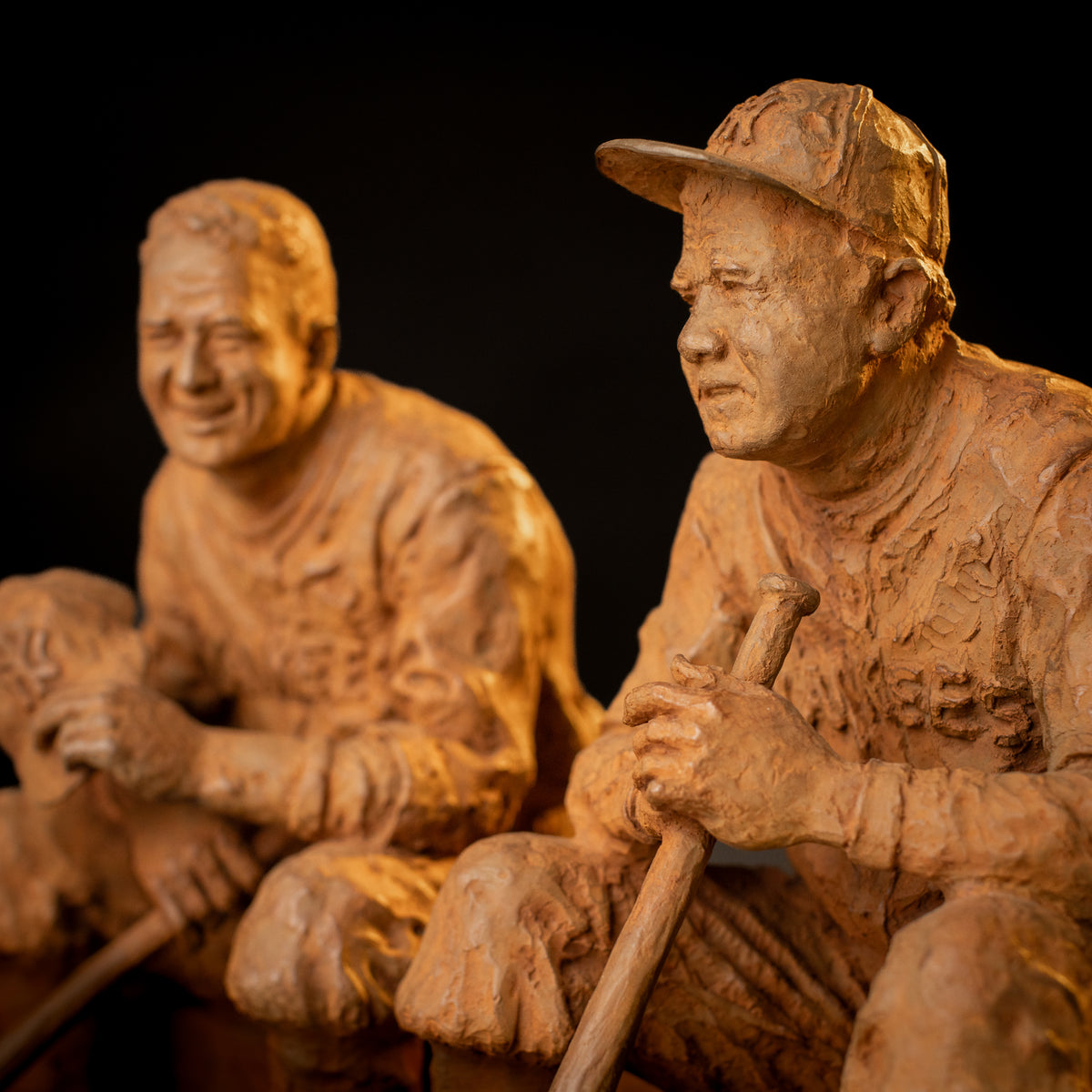 Babe & Lou (Maquette Size) (Edition of 30) by Scott Rogers | Bronze | Sage Creek Gallery | Image 5