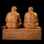 Babe & Lou (Maquette Size) (Edition of 30) by Scott Rogers | Bronze | Sage Creek Gallery  Image 7