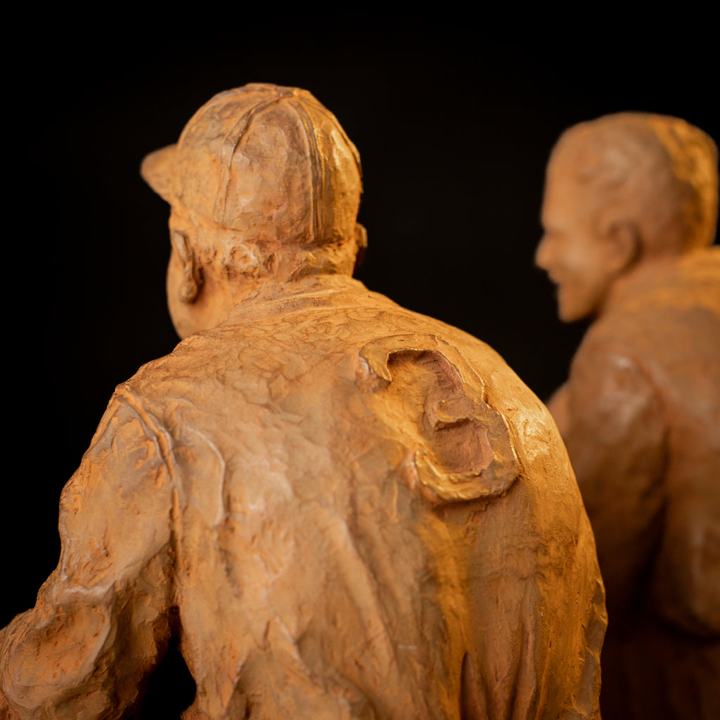 Babe & Lou (Maquette Size) (Edition of 30) by Scott Rogers | Bronze | Sage Creek Gallery  Image 8