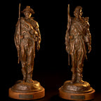 Billy Yank/Johnny Reb (Set) (Edition of 30) by Scott Rogers | Bronze | Sage Creek Gallery