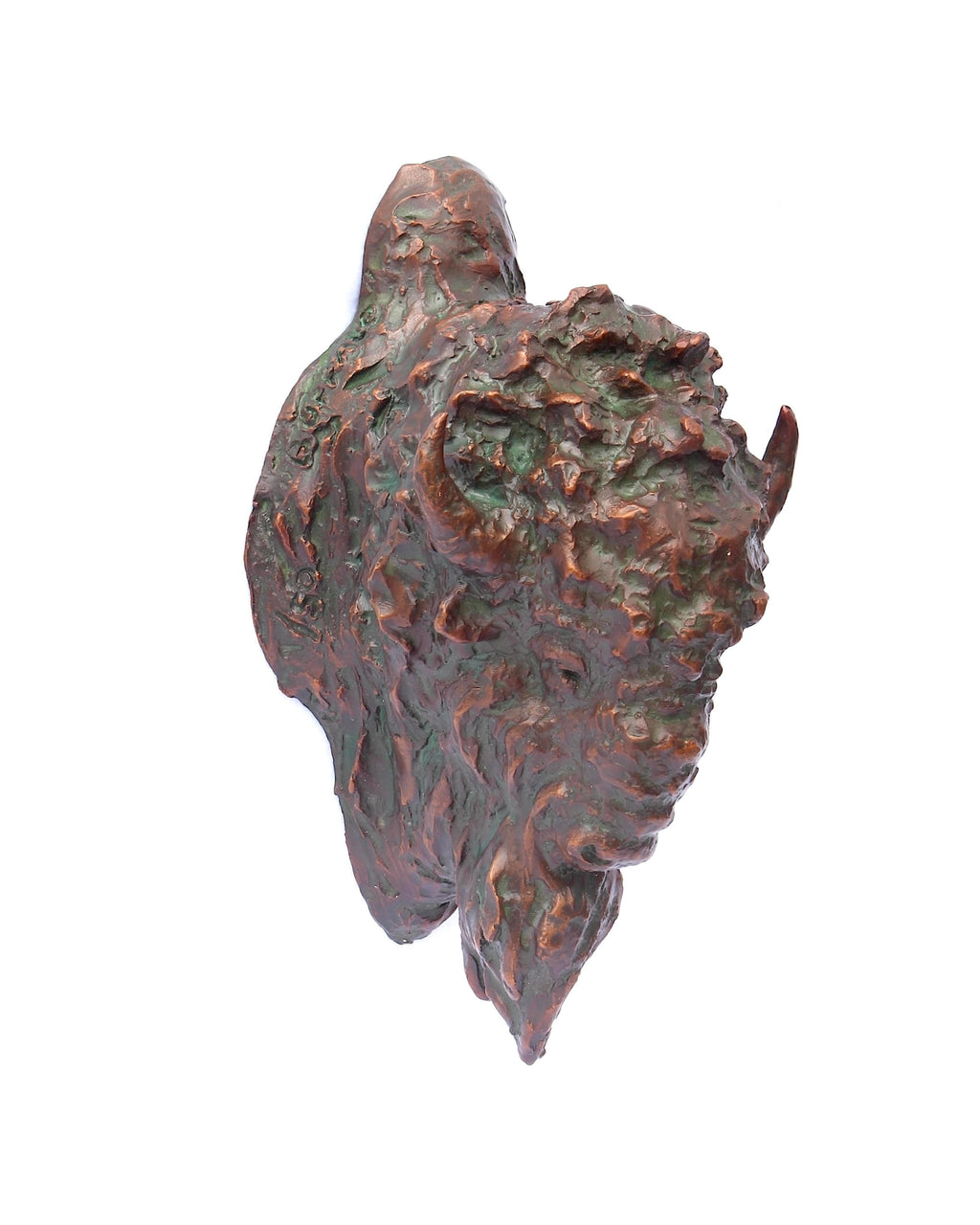 Buffalo Head (Edition of 50) by Scott Rogers | Bronze | Sage Creek Gallery | Image 1