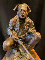 Chiricahua Apache (Table Top) (Edition of 10) by Scott Rogers | Bronze | Sage Creek Gallery | Image 2