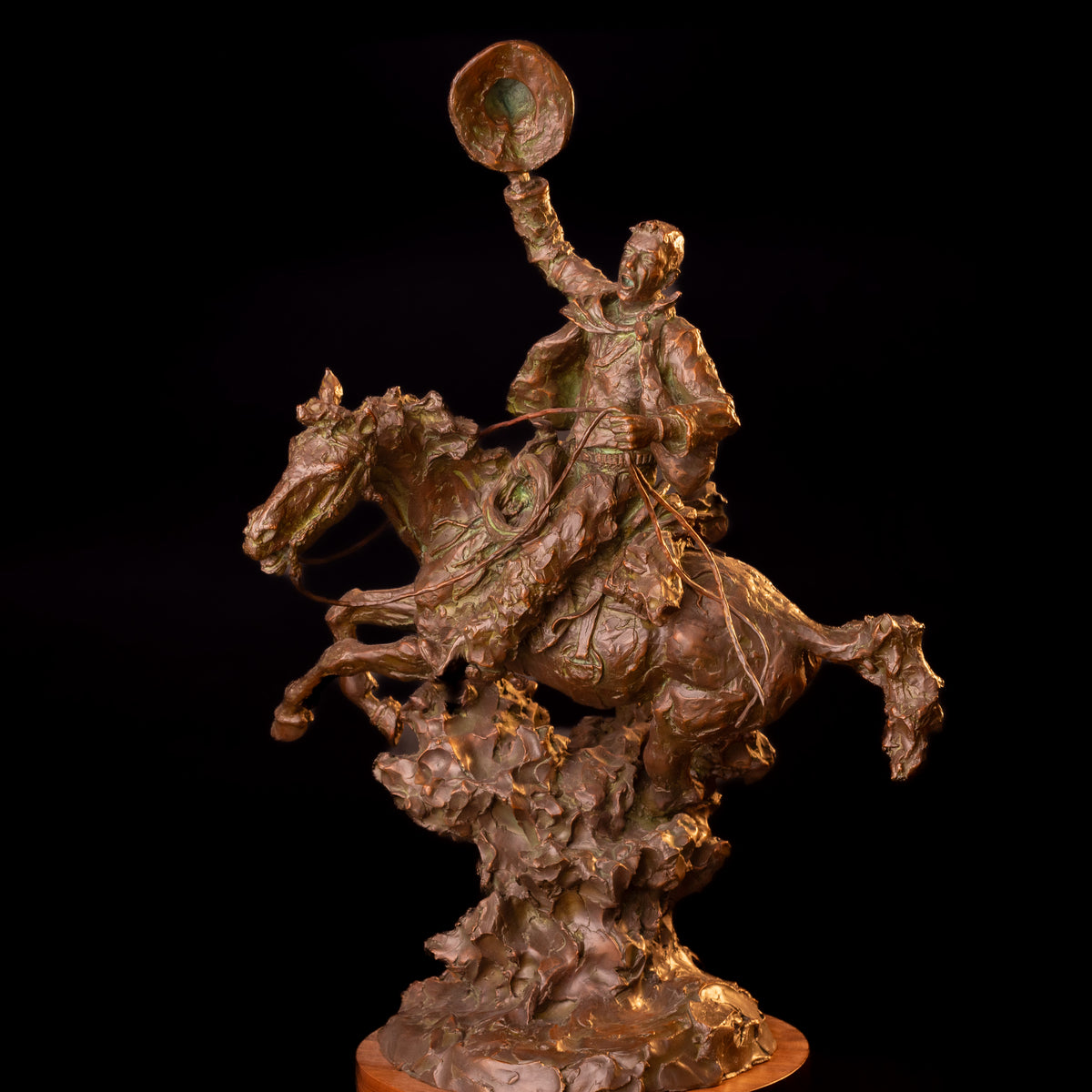 Cowtown Bound (Edition of 30) by Scott Rogers | Bronze | Sage Creek Gallery | Image 2