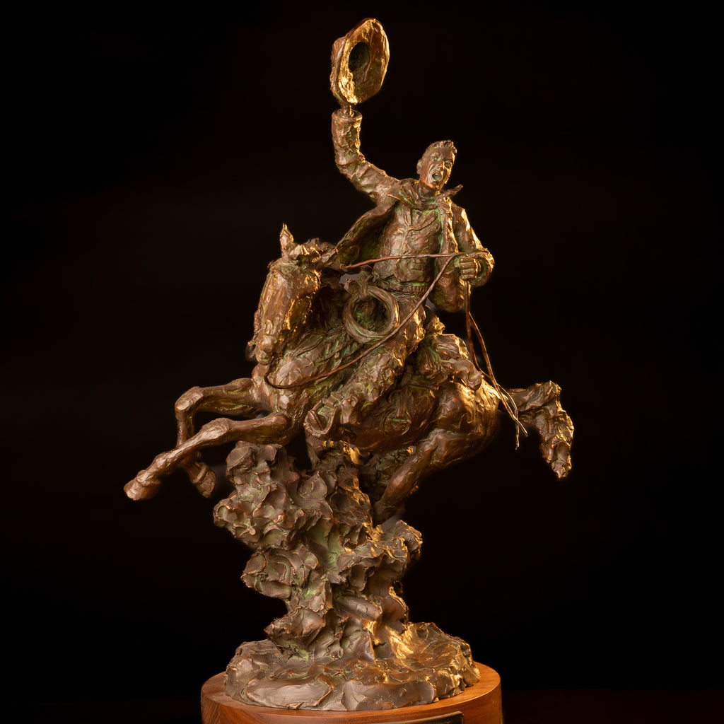 Cowtown Bound (Edition of 30) by Scott Rogers | Bronze | Sage Creek Gallery | Image 9