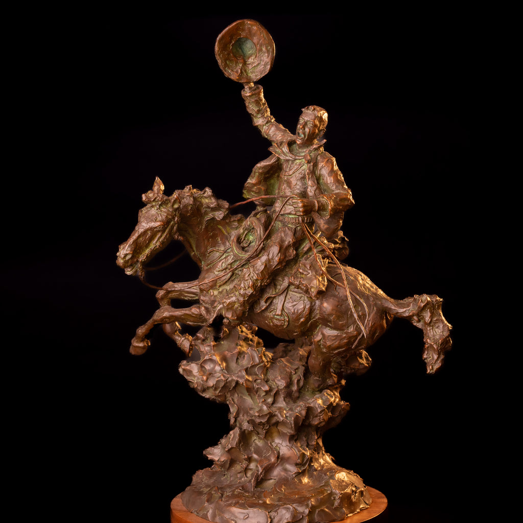 Cowtown Bound (Edition of 30) by Scott Rogers | Bronze | Sage Creek Gallery