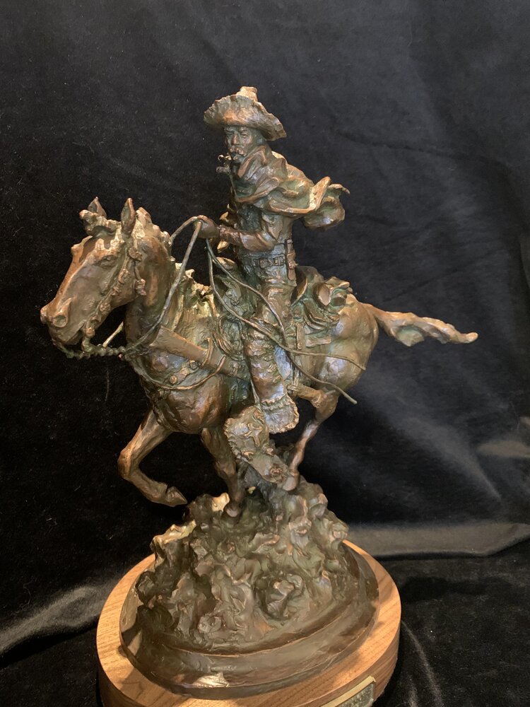 El Vaquero Maquette (Edition of 30) by Scott Rogers | Bronze | Sage Creek Gallery | Image 4