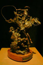 En Busqueda del Renegado (Edition of 30) by Scott Rogers | Bronze | Sage Creek Gallery | Image 2