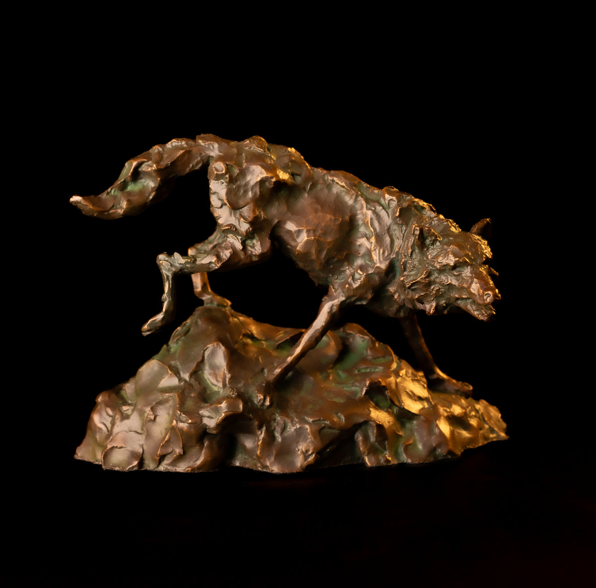 Forever the Hunter (Edition of 75) by Scott Rogers | Bronze | Sage Creek Gallery | Image 1
