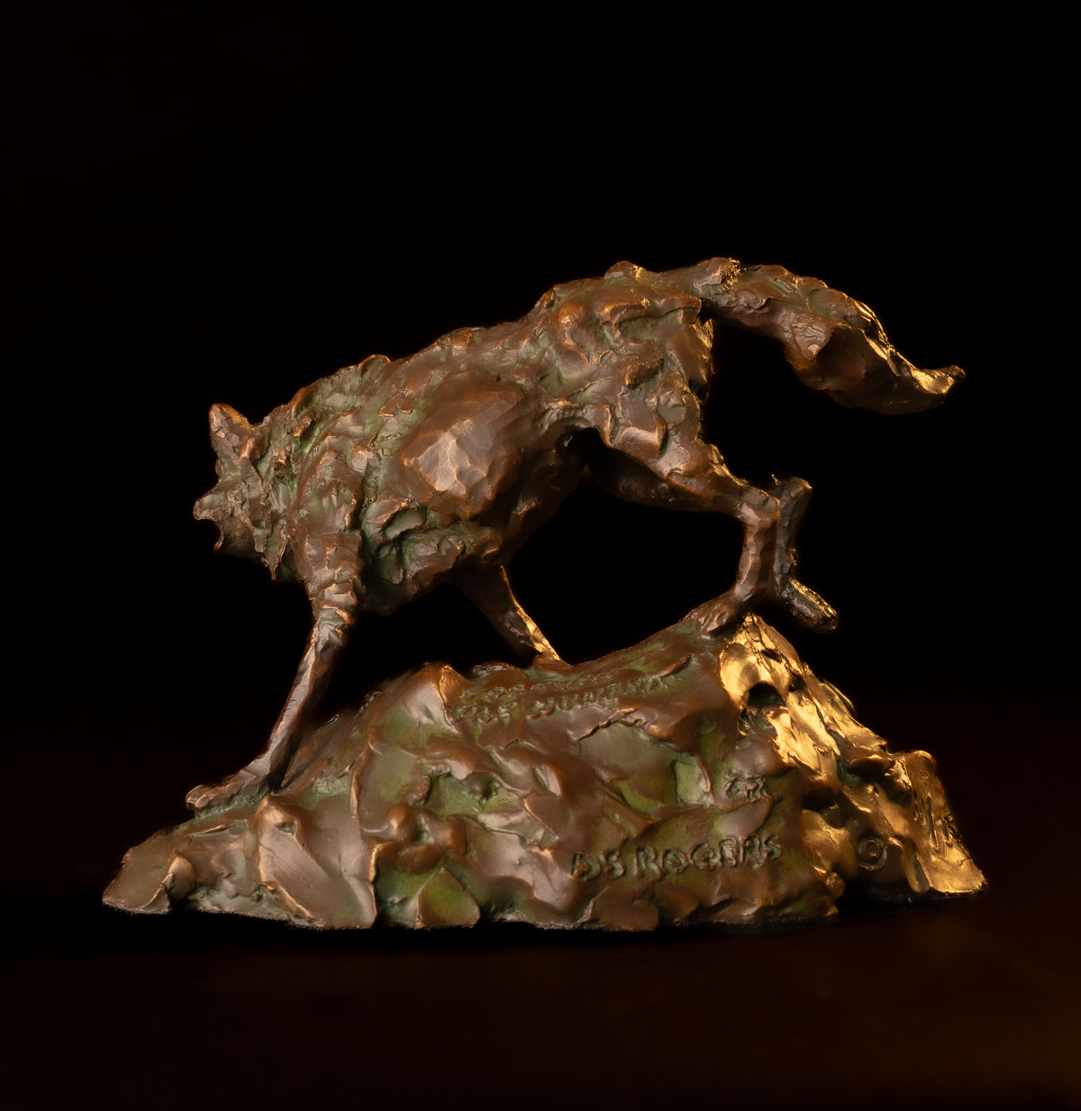 Forever the Hunter (Edition of 75) by Scott Rogers | Bronze | Sage Creek Gallery | Image 2