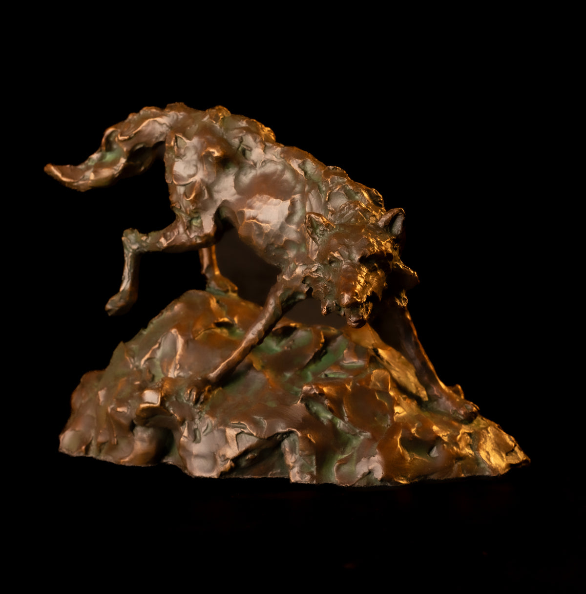 Forever the Hunter (Edition of 75) by Scott Rogers | Bronze | Sage Creek Gallery | Image 3
