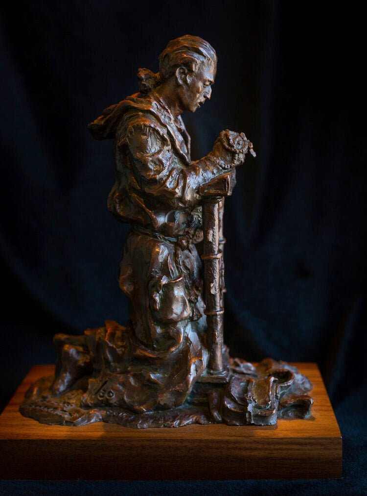 Give Us This Day... (Edition of 30) by Scott Rogers | Bronze | Sage Creek Gallery | Image 1