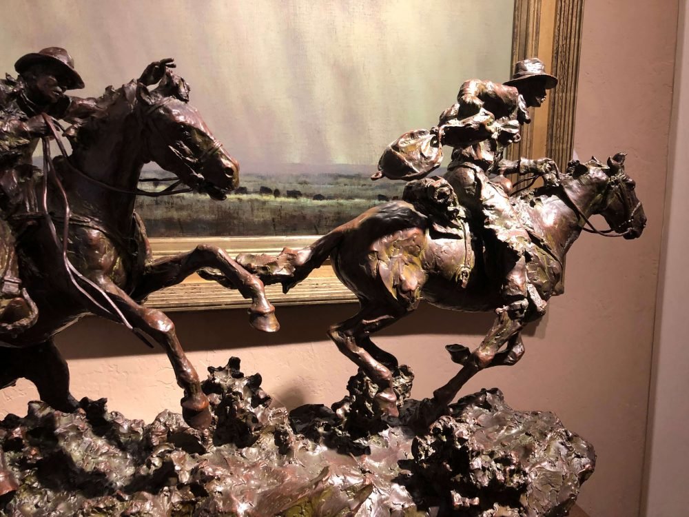 Hashknife Pony Express (Edition of 30) by Scott Rogers | Bronze | Sage Creek Gallery | Image 2