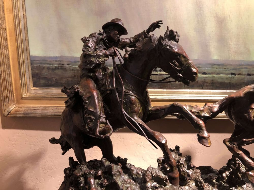 Hashknife Pony Express (Edition of 30) by Scott Rogers | Bronze | Sage Creek Gallery | Image 4
