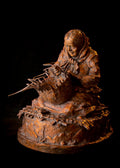 Her Hands Knew the Old Ways (Edition of 30) by Scott Rogers | Bronze | Sage Creek Gallery