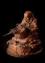 Her Hands Knew the Old Ways (Edition of 30) by Scott Rogers | Bronze | Sage Creek Gallery