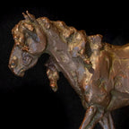 Not All Horses Are Pampered (Edition of 30) by Scott Rogers | Bronze | Sage Creek Gallery | Image 1