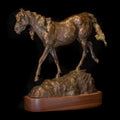 Not All Horses Are Pampered (Edition of 30) by Scott Rogers | Bronze | Sage Creek Gallery