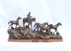 Off the Mogollon Rim (Edition of 30) by Scott Rogers | Bronze | Sage Creek Gallery | Image 1
