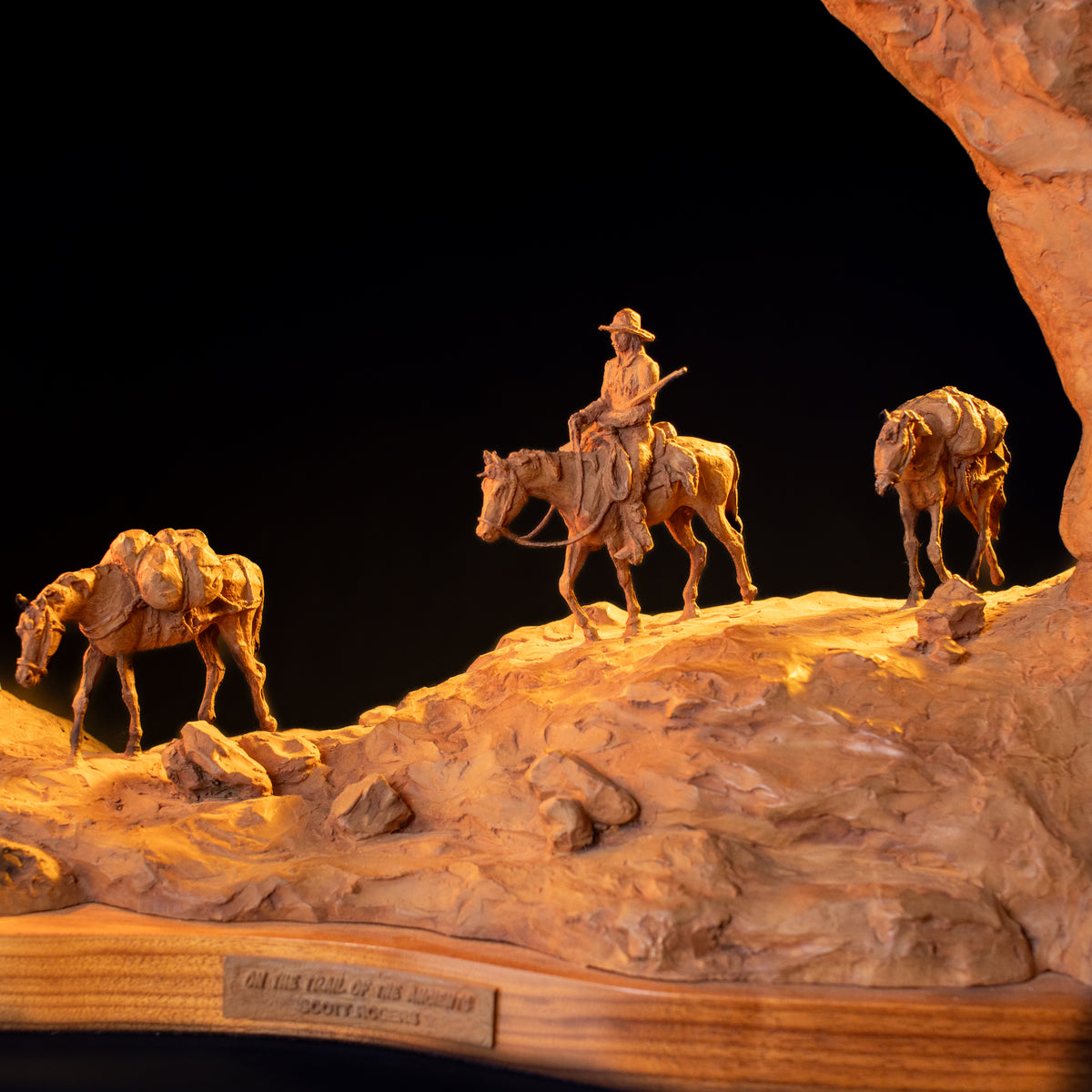 On the Trail of the Ancients (Edition of 30) by Scott Rogers | Bronze | Sage Creek Gallery | Image 6