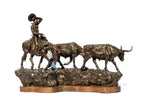 Pushin' Through A Drought (Edition of 30) by Scott Rogers | Bronze | Sage Creek Gallery | Image 1