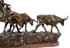Pushin' Through A Drought (Edition of 30) by Scott Rogers | Bronze | Sage Creek Gallery | Image 3