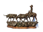 Pushin' Through A Drought (Edition of 30) by Scott Rogers | Bronze | Sage Creek Gallery | Image 6