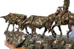 Pushin' Through A Drought (Edition of 30) by Scott Rogers | Bronze | Sage Creek Gallery | Image 8
