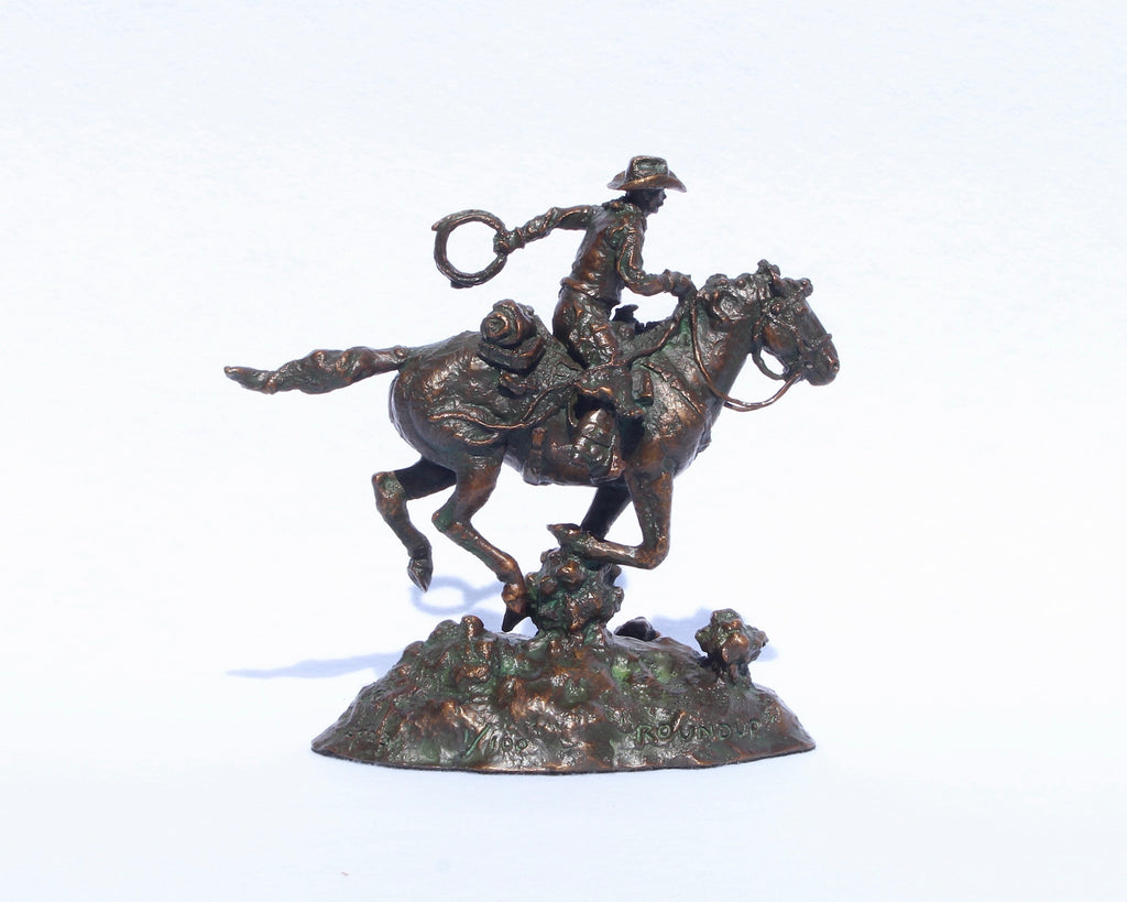 Roundup (Edition of 100) by Scott Rogers | Bronze | Sage Creek Gallery | Image 1
