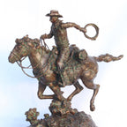 Roundup (23" High) (Edition of 100) by Scott Rogers | Bronze | Sage Creek Gallery | Image 2