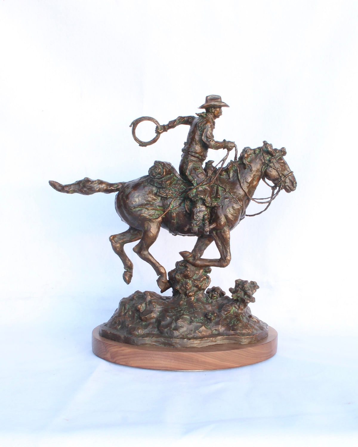 Roundup (23" High) (Edition of 100) by Scott Rogers | Bronze | Sage Creek Gallery | Image 4