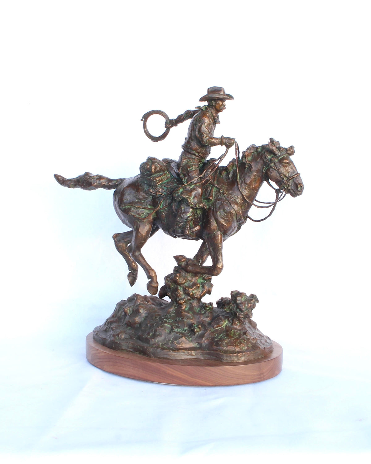 Roundup (23" High) (Edition of 100) by Scott Rogers | Bronze | Sage Creek Gallery | Image 5