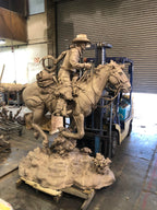 Roundup Monument (Edition of 10) by Scott Rogers | Bronze | Sage Creek Gallery | Image 3