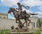Roundup Monument (Edition of 10) by Scott Rogers | Bronze | Sage Creek Gallery