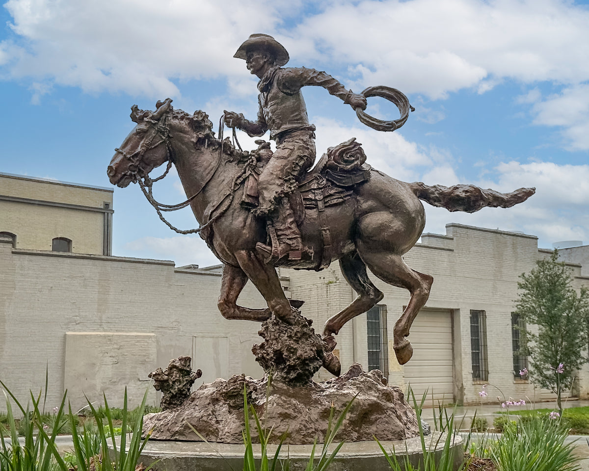 Roundup Monument (Edition of 10) by Scott Rogers | Bronze | Sage Creek Gallery